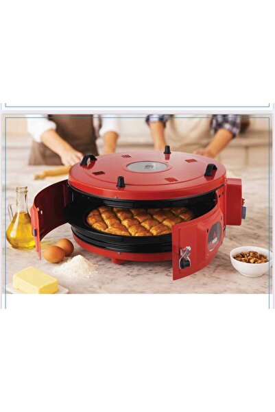 YILDIZ CAMLI DAVUL FIRIN BÜYÜK Avesta BOY TEK EMAYE TEPSİLİ DAVUL FIRIN