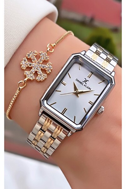 Daniel Klein Modern Stylish Stone Detailed Wrist Watch - Wrist