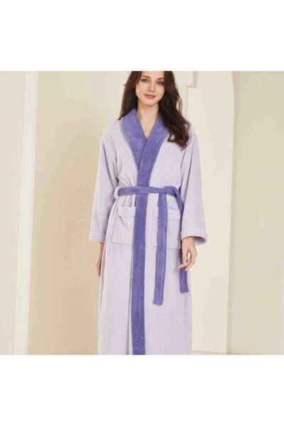 REEFI Classic bathrobe - Violet - 4/5XL