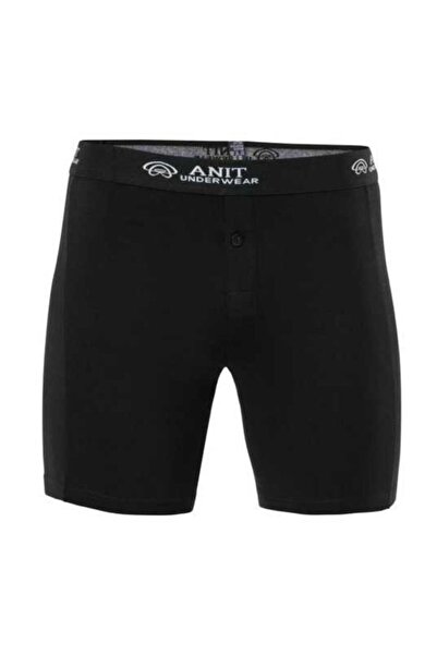 Anıt Men's Lycra Cotton Buttoned Long Boxer