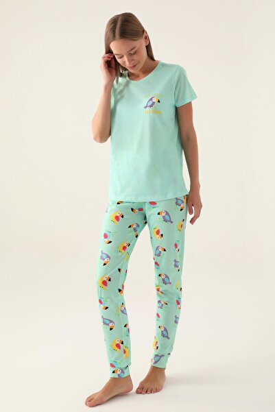 ROLY POLY 3403 Модель Callım Жіночий комплект піжами з короткими рукавами
