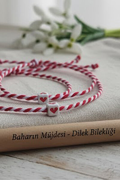 Miomundo El Yapımı Marteniçka Bileklik 20 Adet Şans Dilek Bilekliği 8 Mart Ka...