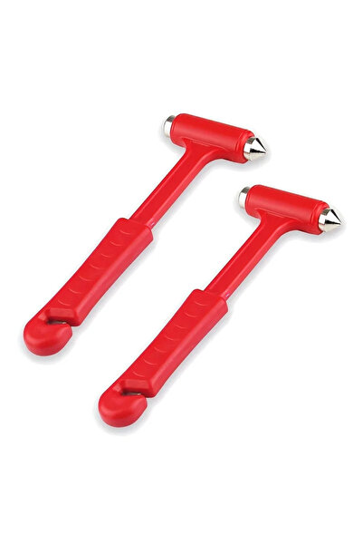 Choice قطعتان من مطرقة أمان السيارة 2 في 1، أداة متعددة الوظائف لكسر زجاج الس...