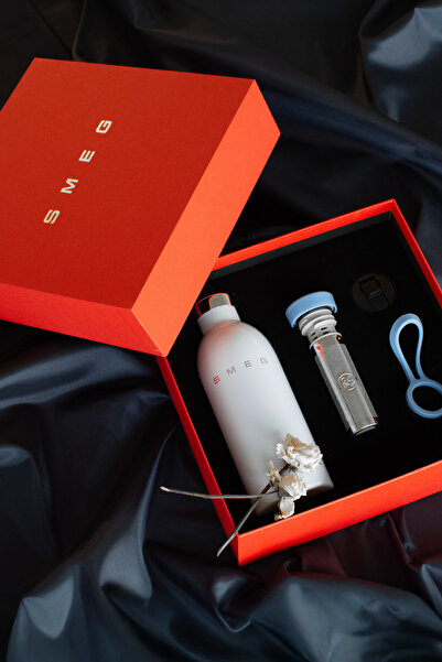 SMEG Baby Blue Clouds Gift Box - Blue Hediye Set