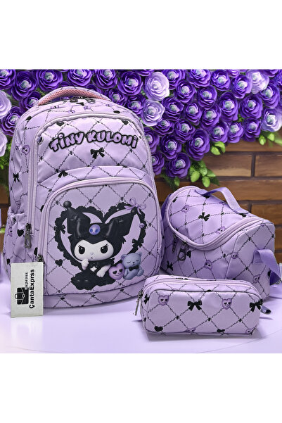 ÇantaExpress Σετ τσάντας δημοτικού σχολείου με σχέδια χαρακτήρων 3 τεμαχίων Τ...