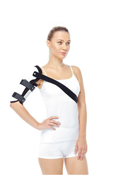 ORLEX واقي الكتف لتقويم العظام - دعم تثبيت الكتف الفاخر (ORX) ® -O305 L)