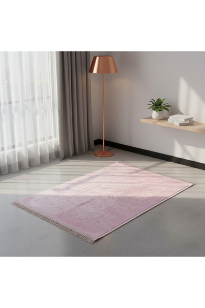 Goat-x سجادة صلاة فاخرة بنقشة محراب – مخمل ناعم بتصميم عصري