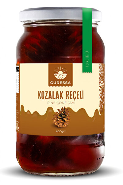 GURESSA Kozalak Reçeli 370 ml (Bütün Meyveli & Kahvaltılık)