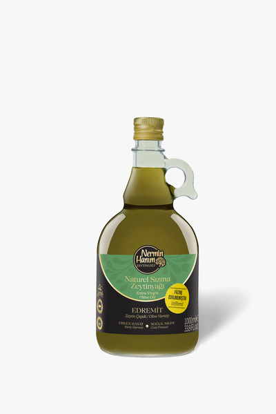 Nermin Hanım Zeytinliği Ayvalık (Edremit) -Filtresiz Erken Hasat Soğuk Sıkım ...