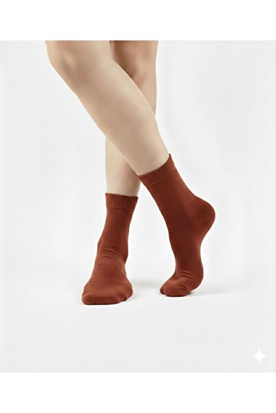Ozzy Socks Kadın 4 Çift Bambu Lastiksiz Sıkmayan Diabetik Bilek Çorap