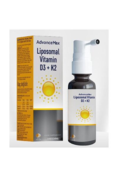 MEDİNİTİ Advancemax Lıpozomal D3+K2 Sprey AdvanceMax