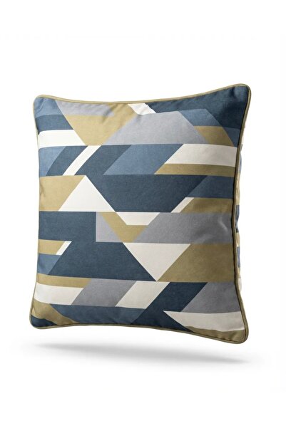 Hubb Linen Cushion Cover 45•45 cm Piped Be Happy