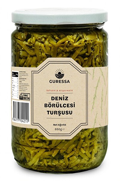 GURESSA Deniz Börülcesi Turşusu 660 ml (Mezelik & Atıştırmalık)