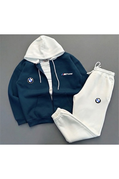 NewCabin 3 Thread New Season Premium Fabric Piece K Hooded Zippered Cardigan ...