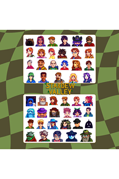 Nurmurs Stardew Valley Sticker Seti - Planner - Ajanda - Bullet Journal Için ...
