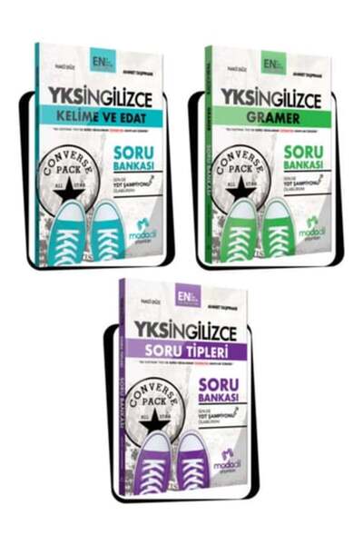 Modadil Yksdil Converse Soru Bankası Seti (3 KİTAP)