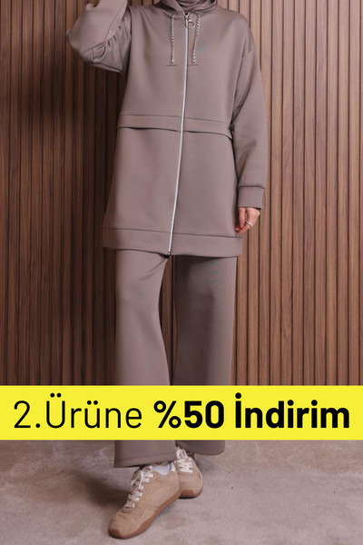 Balenbi Costum de scuba pentru femei cu lanț cu glugă importat 1121