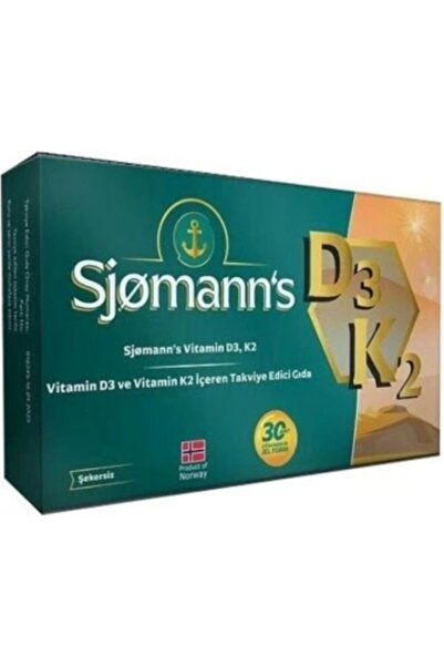 Sjomann's Vıtamın D3K2