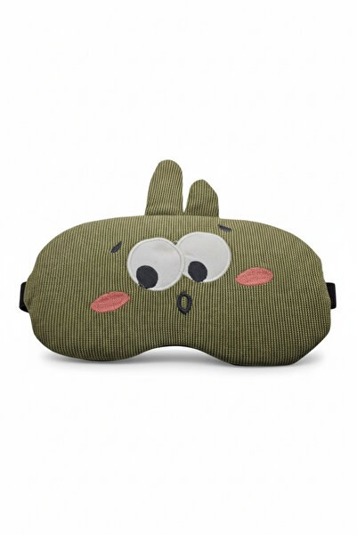 Runades غطاء عين للنوم مريح ومطرز بشخصيات لطيفة، مزود بتقنية التبريد بالجل، ي...