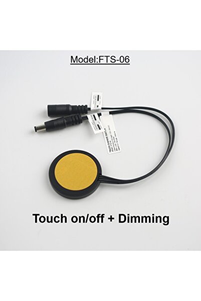 Choice مفتاح تحكم ذكي يعمل باللمس لإضاءة LED، أسود اللون، يعمل بجهد 5 فولت، 1...