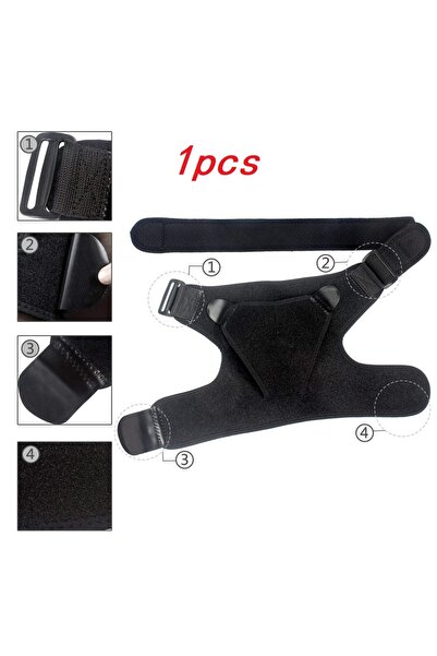 Choice as show 1pcs Shoulder Brace with Pressure Pad, Suitable for Both Men a...
