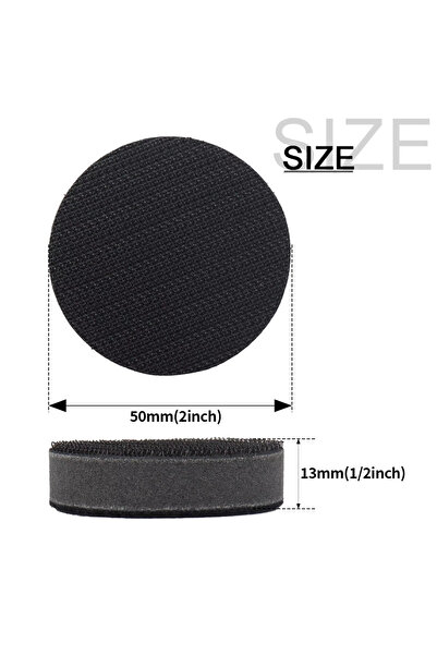 Choice قطعتان من وسادات التلميع الإسفنجية الناعمة من سي فانغ، مقاس 2 بوصة، 50...