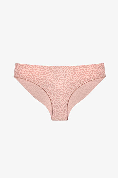 Penti Pembe Leoparlı Slip Külot