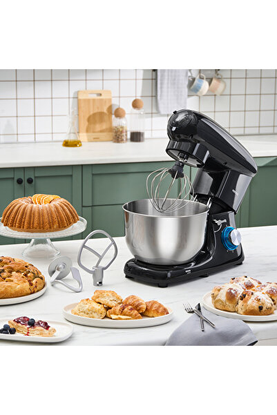 Karaca Kıyma Çekme Sucuk-sosis Yap Hamur Yoğurma 1900W Güç 5,5 Lt Mutfak Şefi...