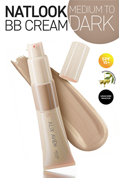 Alix Avien Doğal Parlaklık Sağlayan SPF15 Faktör Nemlendiren BB Krem - Natloo...