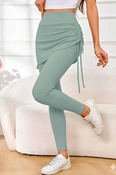 Hiccup Janes High Waist Leggings with Skirt Detail