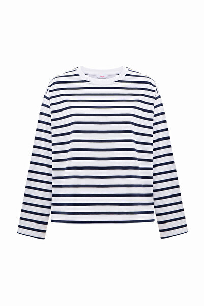 Penti Striped Relax Fit Long Sleeve Top