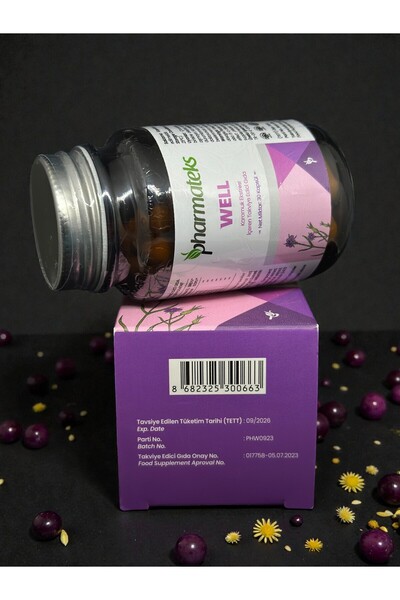 Pharmateks Well Karamuk Ekstresi İçeren Gıda