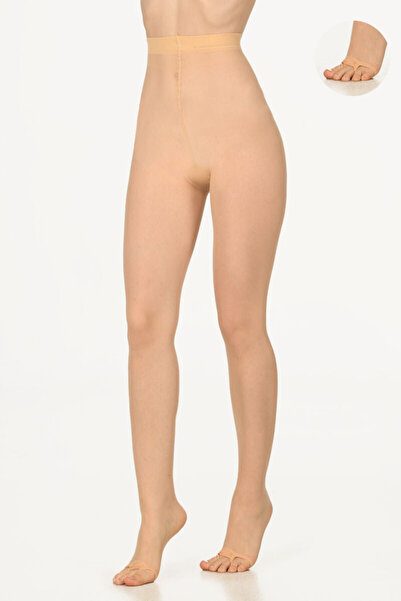 NBB Sahra 10 Denye Burnu Açık Külotlu Çorap