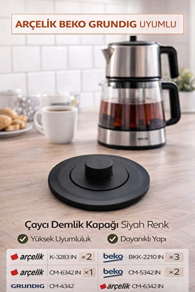 Arçelik غطاء إبريق الشاي المتوافق مع ماكينة الشاي K 3283 - BKK 2210