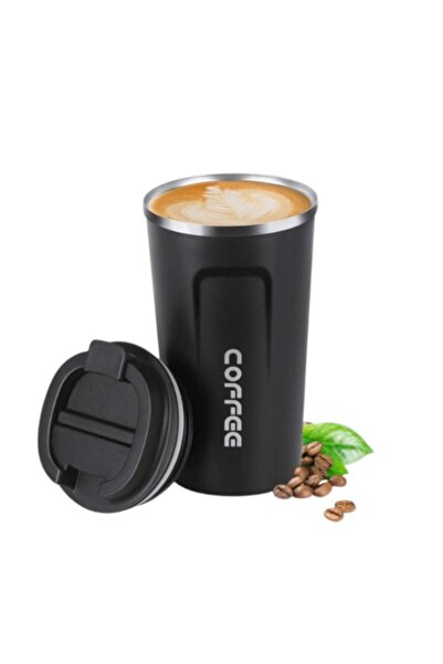 Marzo Vacuum-Insulated Coffee Mug Black 380ml