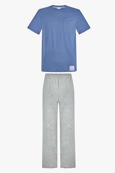 Penti Ανδρικό σετ πιτζάμες σε χρώμα Slate Silence