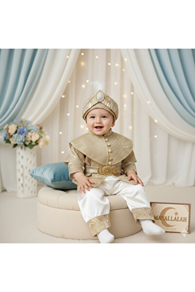 Harry&Millie Bebek sünnetlik mevlüt takım altın kemerli 6 parça