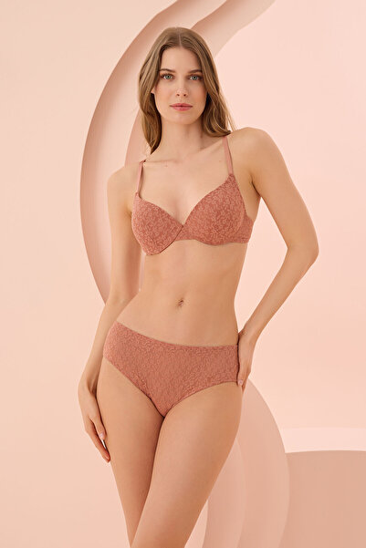 LOYA Kahverengi Nirvana Desteksiz Straplez Tek Sütyen