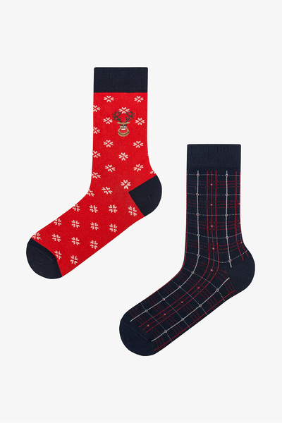 Penti Kırmzı Erkek Red Deer Soket Çorap