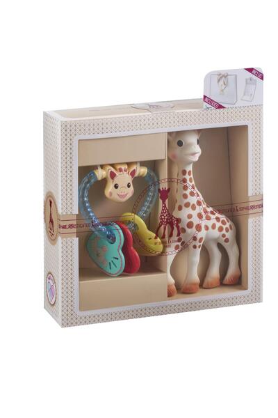 Sophie La Girafe Sophiesticated yeni doğan hediye seti 8