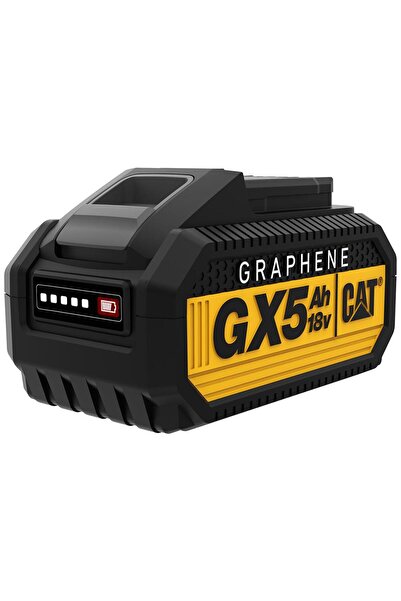 Cat GXB5 18Volt/5.0Ah GRAPHENE Li-Polimer ONE FOR ALL Profesyonel Yedek Akü