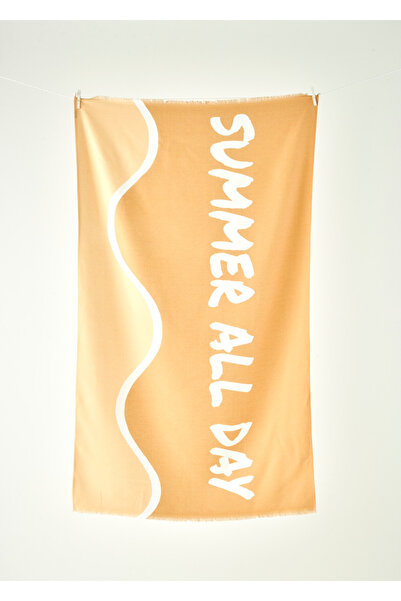 Bella Maison 100% bumbac prosop de plajă imprimat pentru tot parcursul zilei ...