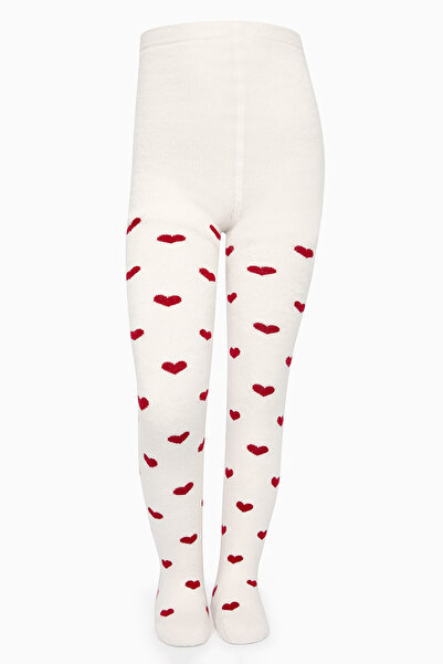 Penti Kız Çocuk Pretty Heart Towel Külotlu Çorap