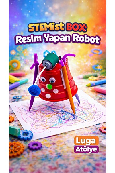 Stemist Box Resim Yapan Oyuncak Robot