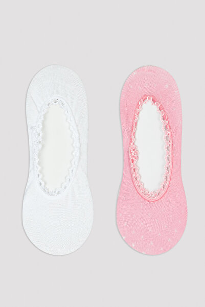 Penti Комплект от 2 чифта многоцветни бебешки чорапи за красиви момичета