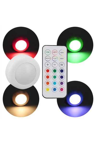 Powermaster PM-27186 Led Mobilya Merdiven Pilli Aydınlatma 3M Yapışkanlı Kuma...