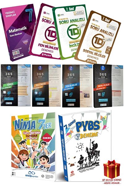 Editör Yayınevi Puan Yayınları 7. Sınıf Deneme Sınavları 7. Sınıf Beceri Test...