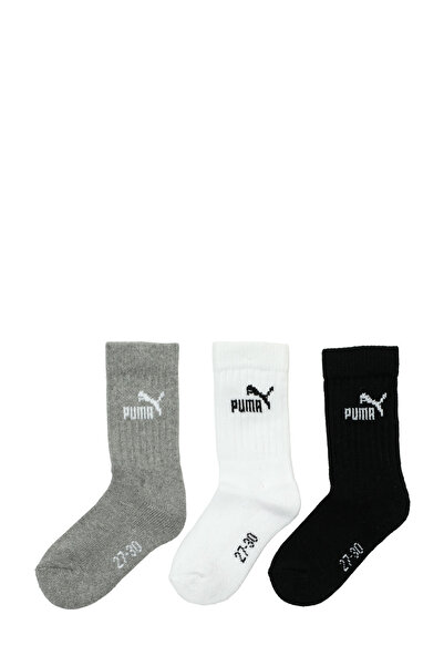 Puma ELEMENTS KIDS CREW S Siyah Unisex Çocuk Çorap