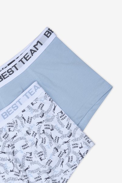 Penti Boxeri multicolori din 2 piese pentru băieți Best Team