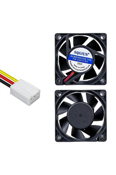 Powermaster IC-216A Fırçasız DC Fan 60X60x25mm 24 Volt 3 Pin